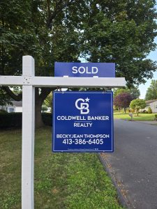 sold sign